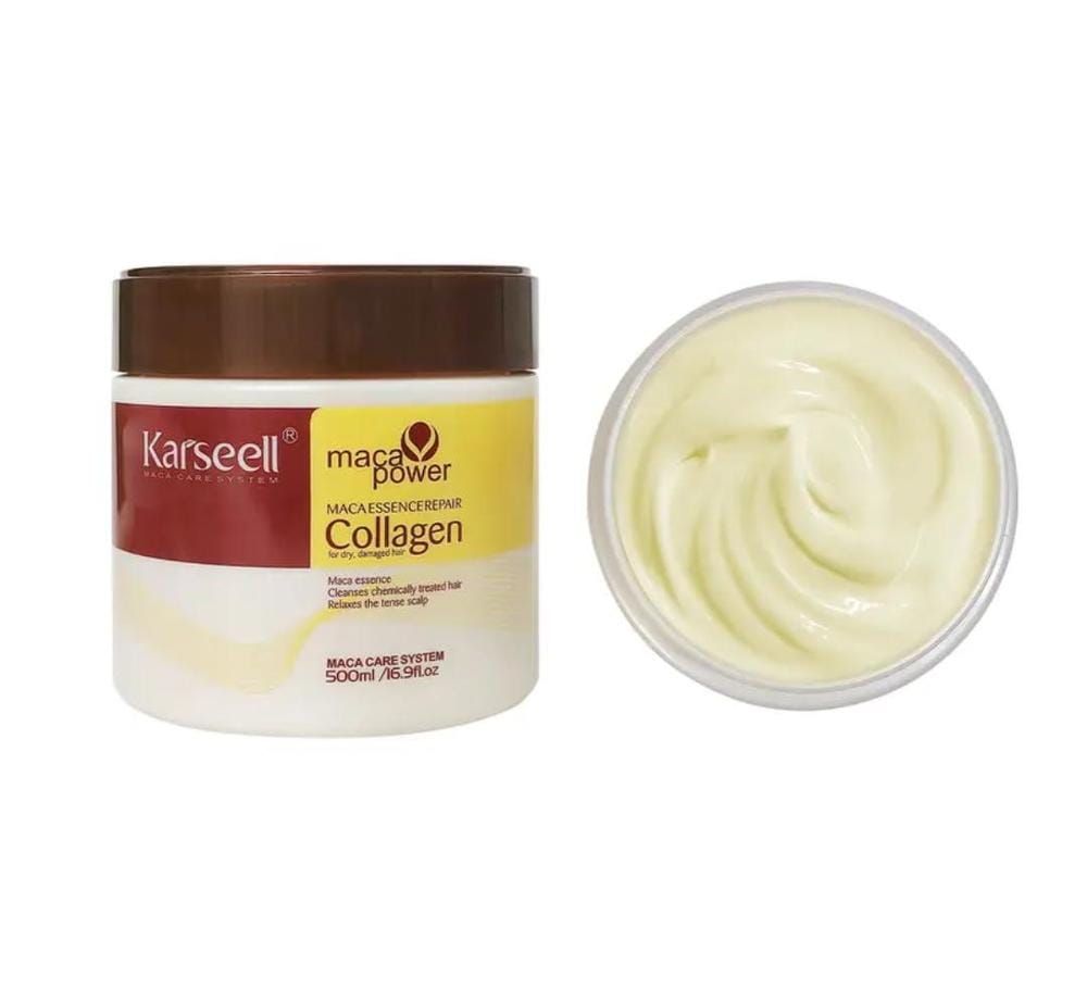 Karseell Collagen Hair Treatment Deep Repair Conditioning Argan Oil Collagen Hair Mask 500ml